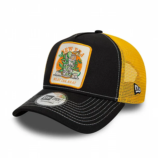 ��� ��� ���� � NEW ERA New Era Patch Cream 9FORTY A-Frame Trucker Adjustable Cap