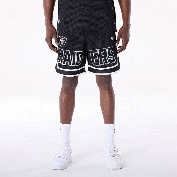 NEW ERA � Mesh Light Beige Oversized Shorts � ���� ���� �������� ��� ���