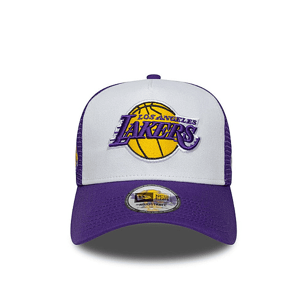 ��� ��� ���� -NEW ERA NBA Side Patch LA Lakers 9FORTY A-Frame Trucker Cap