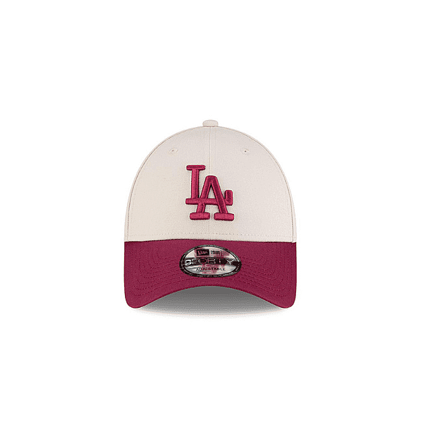 ��� ��� ���� -New Era 9Forty Los Angeles Dodgers MLB Side Script Light Beige