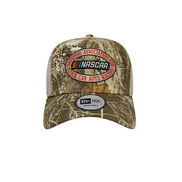 ��� ��� ���� -New Era Nascar Camo 9Forty Trucker Cap