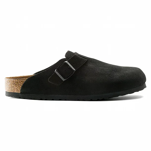 ����� ��������� ���� ������ Birkenstock Boston Eva Black Narrow