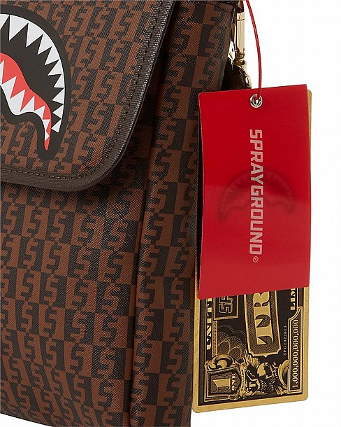 SPRAYGROUND CASHIN CHECKS CROSSOVER CLUTCH - ��� �� ��� 