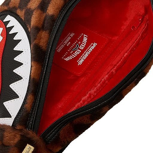 SPRAYGROUND FUR SHARKS IN PARIS MINI DUFFLE -��� ��- �����