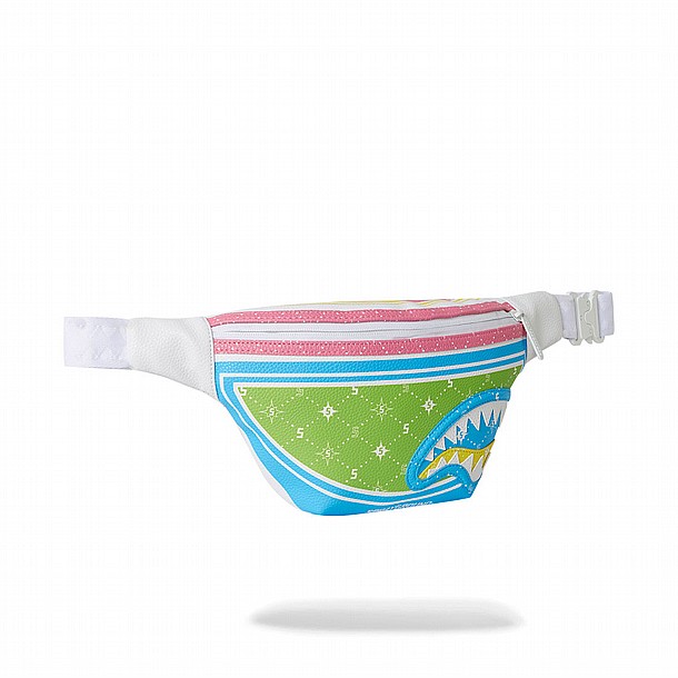 ���� ����������� ������ ����� - SPRAYGROUND MULTI COLOR BANDANA SAVVY CROSS-BODY