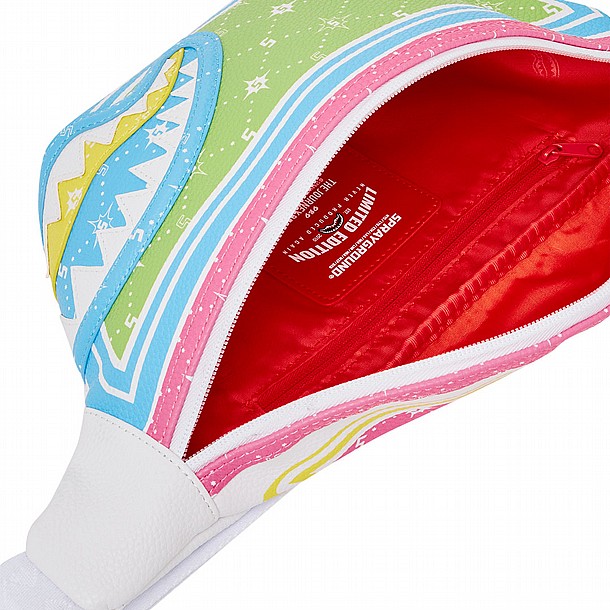 ���� ����������� ������ ����� - SPRAYGROUND MULTI COLOR BANDANA SAVVY CROSS-BODY