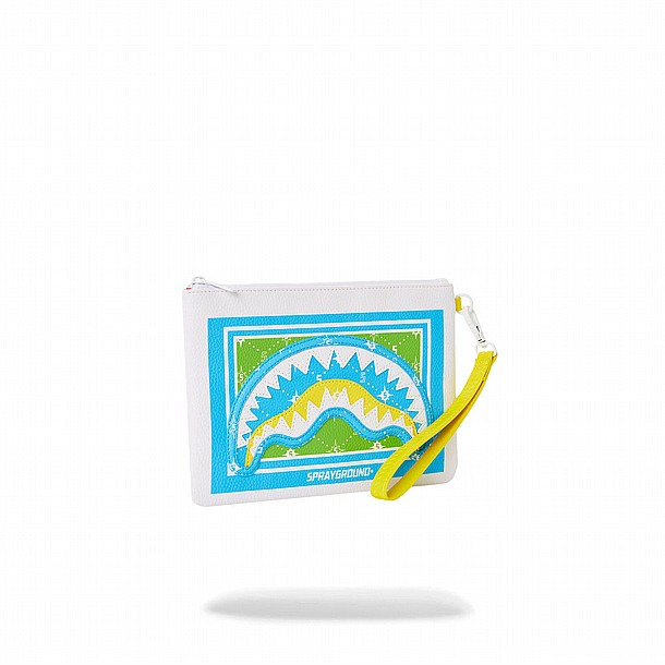 ��� �� ����������� ������ ����� � SPRAYGROUND MULTI COLOR BANDANA CROSS OVER CLUTCH
