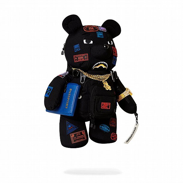 ��� �� ���� ����������� � SPRAYGROUND METALLIC TYE DYE BEAR BACKPACK