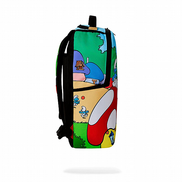 ��� �� ������� ����������� � SPRAYGROUND SMURFS MUSHROOM VILLAGE BACKPACK