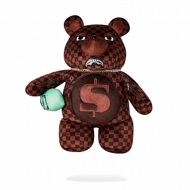 ��� �� ���� ����������� � SPRAYGROUND RING OF FIRE MONEYBEAR BACKPACK
