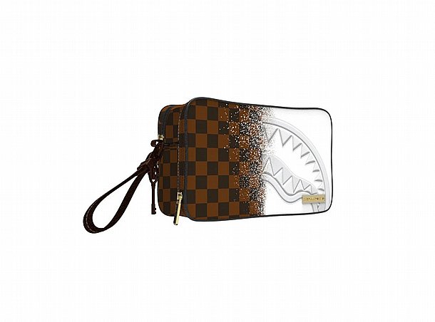 ��� ����/�������� ����������� � SPRAYGROUND HENNY RACEWAY CREAM TOILETRY BRICK