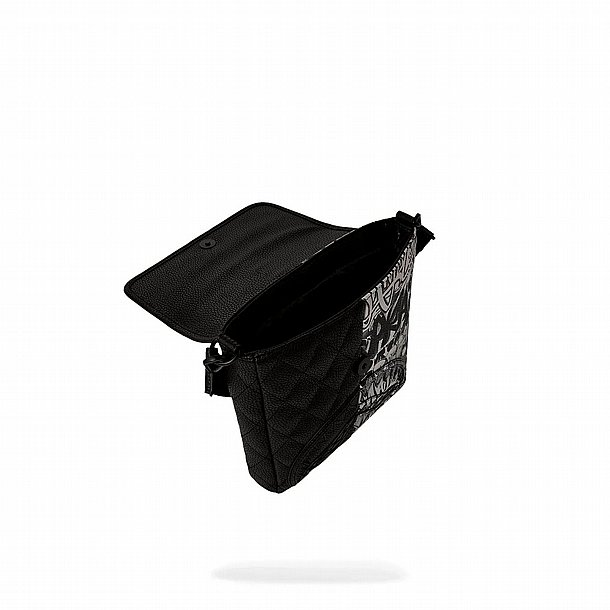 ��� �� ����������� ��� ���� � SPRAYGROUND METALLIC DRIP SHARKS IN PARIS MESSENGER SLING