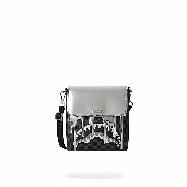 ��� �� ����������� ��� � SPRAYGROUND WHITE SCRIBBLE MESSENGER