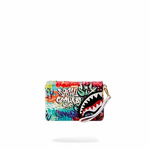 ��� �� ����' ����������� � SPRAYGROUND CORE EMBOSSED CHECK CLUTCH