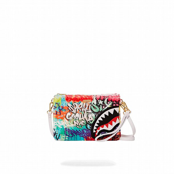 ��� �� ���� ����������� � SPRAYGROUND CORE EMBOSSED CHECK CLUTCH