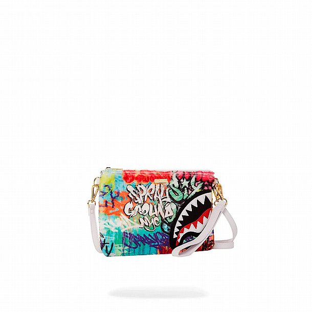 ��� �� ���� ����������� � SPRAYGROUND CORE EMBOSSED CHECK CLUTCH