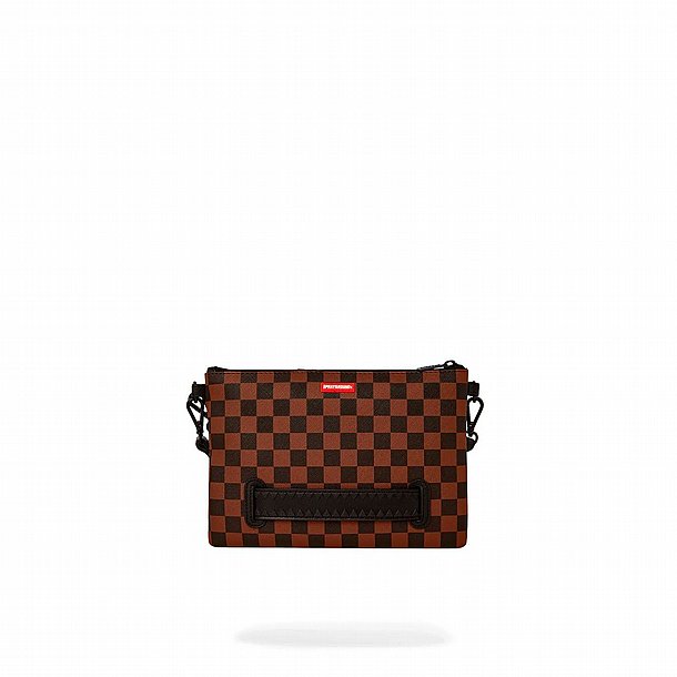 ��� �� ���� ����������� � SPRAYGROUND CORE EMBOSSED CHECK CLUTCH