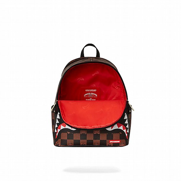 ��� �� ����������� � SPRAYGROUND CREAM CHECK SHARK CENTRAL SAVAGE