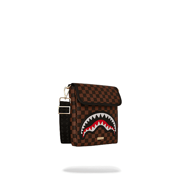��� ����� ����������� � SPRAYGROUND SAWTOOTH SHARKS IN PARIS MESSENGER SLING