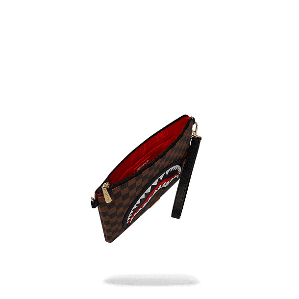 ��� �� ���� ����������� � SPRAYGROUND SAWTOOTH SHARKS IN PARIS CROSSOVER CLUTCH