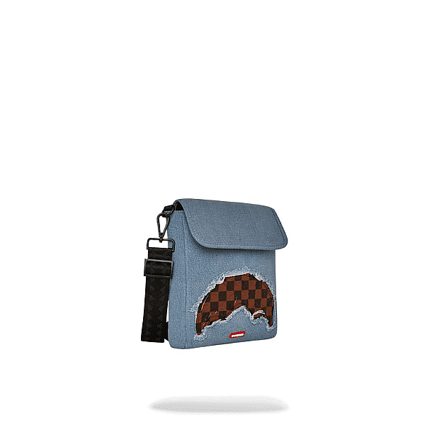 ��� ����� ����������� � SPRAYGROUND SAWTOOTH SHARKS IN PARIS MESSENGER SLING