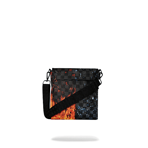 ��� ����� ����������� � SPRAYGROUND FIRE & ICE SHARK MESSENGER SLING