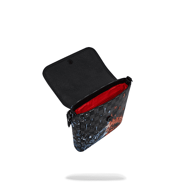 ��� ����� ����������� � SPRAYGROUND FIRE & ICE SHARK MESSENGER SLING