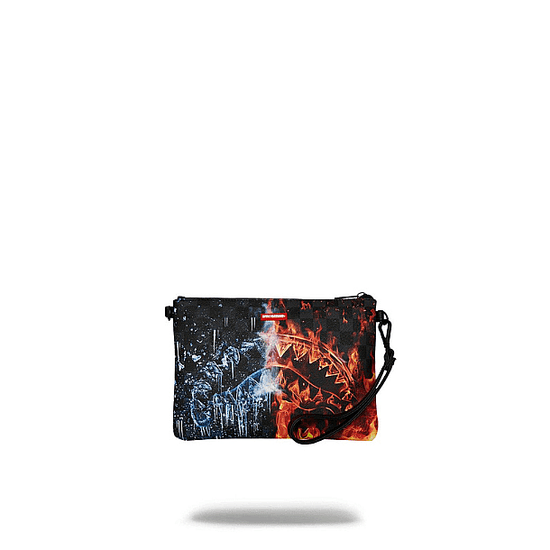 ��� �� ���� ����������� � SPRAYGROUND FIRE & ICE SHARK CROSSOVER CLUTCH
