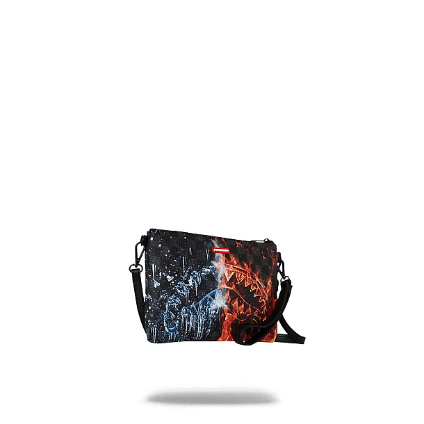 ��� �� ���� ����������� � SPRAYGROUND FIRE & ICE SHARK CROSSOVER CLUTCH
