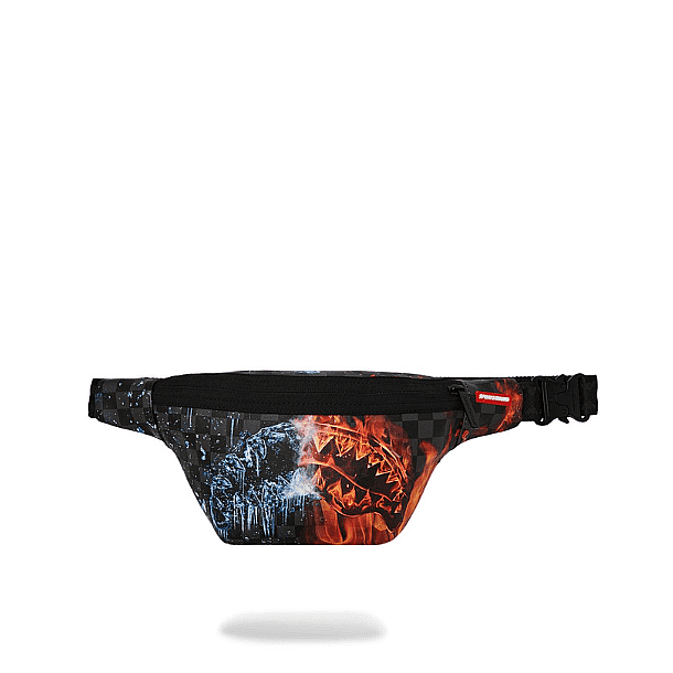 ���� ����������� � SPRAYGROUND FIRE & ICE SHARK SAVVY CROSSBODY