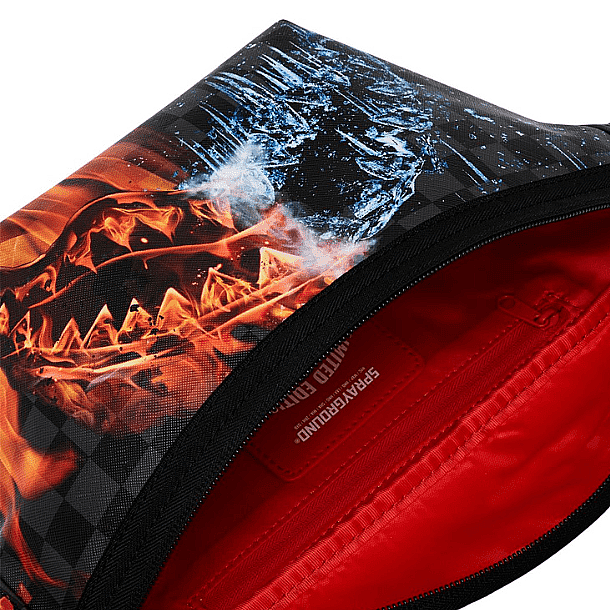 ���� ����������� � SPRAYGROUND FIRE & ICE SHARK SAVVY CROSSBODY