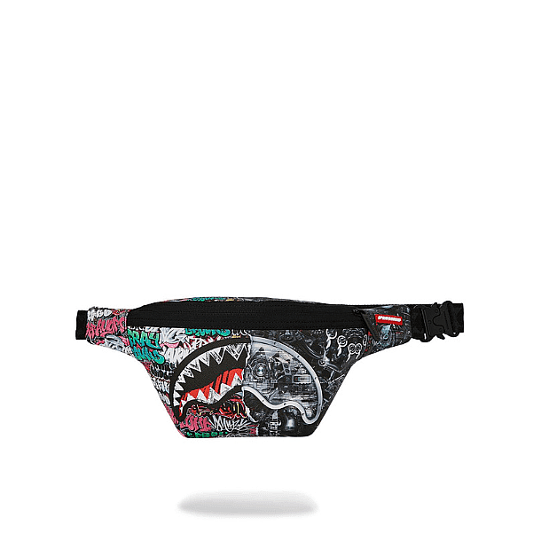 ���� ����������� � SPRAYGROUND SPLIT CYBERSHARK SAVVY CROSSBODY
