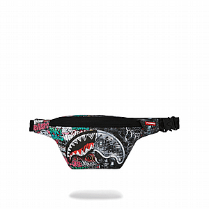 ���� ����������� � SPRAYGROUND SPLIT CYBERSHARK SAVVY CROSSBODY