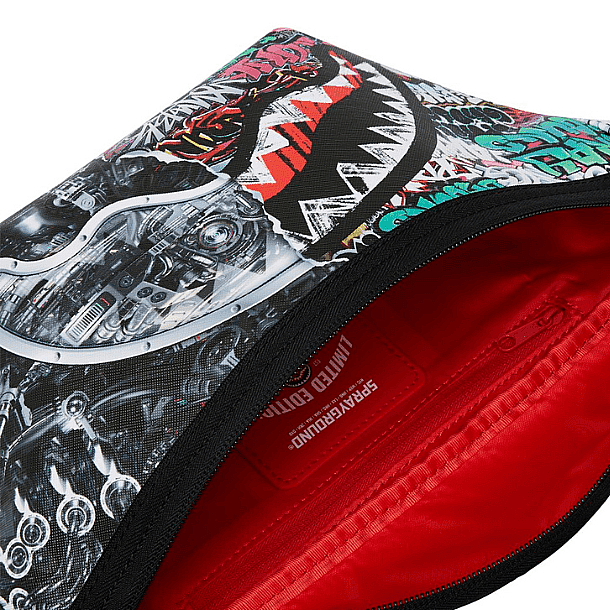 ���� ����������� � SPRAYGROUND SPLIT CYBERSHARK SAVVY CROSSBODY