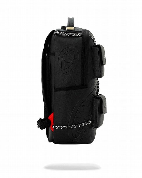 ��� �� ����������� -SPRAYGROUND HANGING POCKETS SHARK BACKPACK