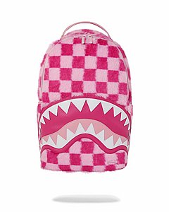 ��� �� ����������� -SPRAYGROUND PINK FUR CHECK DLXSF BACKPACK