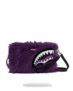 ��� �� ����' ����������� � SPRAYGROUND FUR CRAY PURPLE CROSSOVER CLUTCH