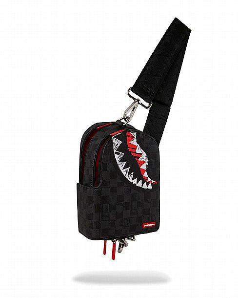 ��� �� ����������� � SPRAYGROUND SCRIBBLE SHARK BACKPACK SLING