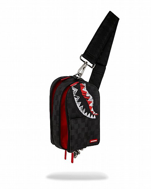 ��� �� ����������� � SPRAYGROUND SCRIBBLE SHARK BACKPACK SLING