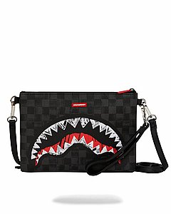 ��� �� ����' ����������� � SPRAYGROUND SCRIBBLE SHARK CROSSOVER CLUTCH