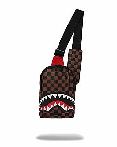 ��� �� ����������� � SPRAYGROUND BIG CITY EMBOSS ONE-STRAP SLING BACKPACK
