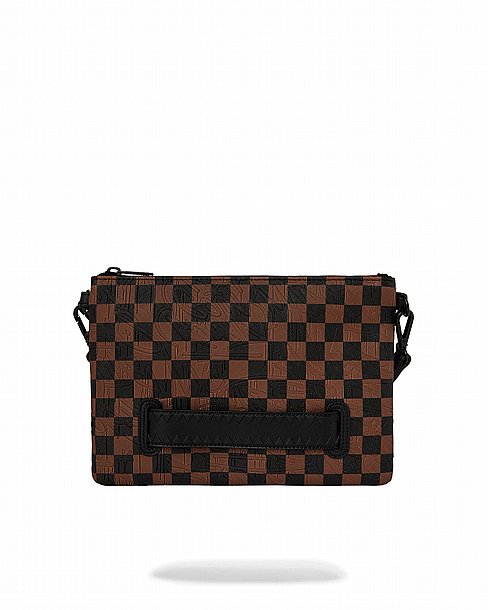 ��� �� ���� ����������� � SPRAYGROUND BIG CITY EMBOSS CROSSBODY CLUTCH
