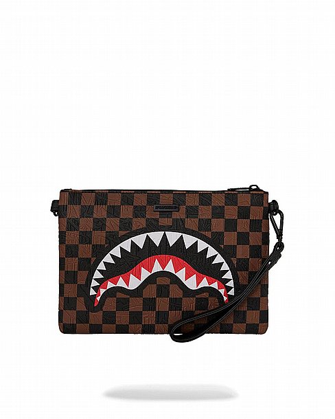��� �� ���� ����������� � SPRAYGROUND BIG CITY EMBOSS CROSSBODY CLUTCH
