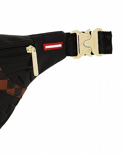 ��� ���� ����������� � SPRAYGROUND JETSTREAM BROWN SAVVY CROSSBODY