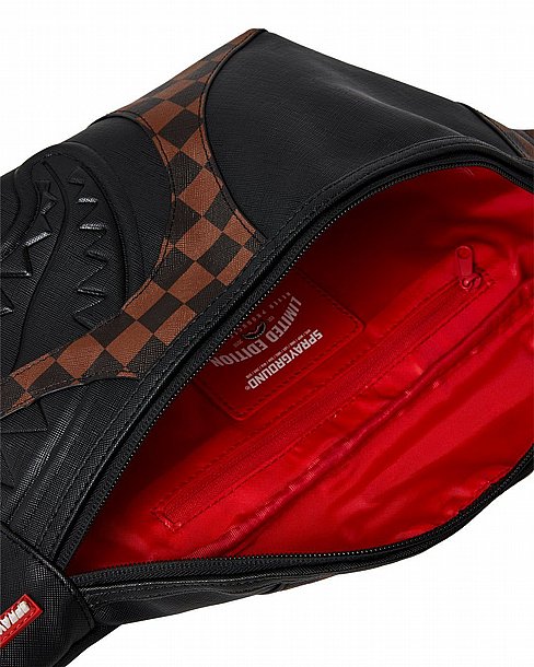 ��� ���� ����������� � SPRAYGROUND JETSTREAM BROWN SAVVY CROSSBODY