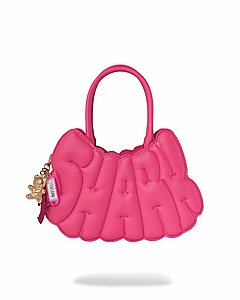 ����������� ��� �� ����� � SPRAYGROUND HOT PINK SHARK BUBBLE LETTER HANDBAG