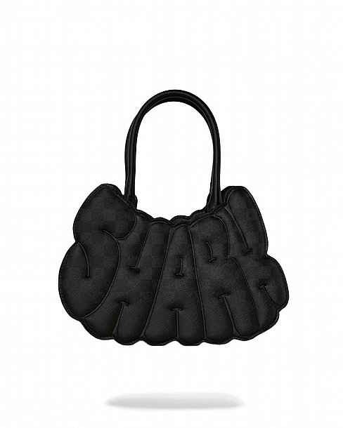 ����������� ��� �� ����� � SPRAYGROUND SPRITZ SHARK BUBBLE LETTER HANDBAG