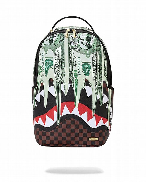 ��� �� ����������� -SPRAYGROUND HANGING POCKETS SHARK BACKPACK