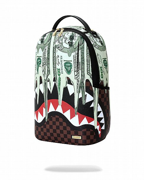 ��� �� ����������� -SPRAYGROUND HANGING POCKETS SHARK BACKPACK