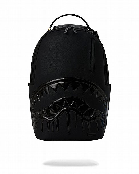 ��� �� ����������� -SPRAYGROUND BLACKED OUT METALLIC DRIP BACKPACK